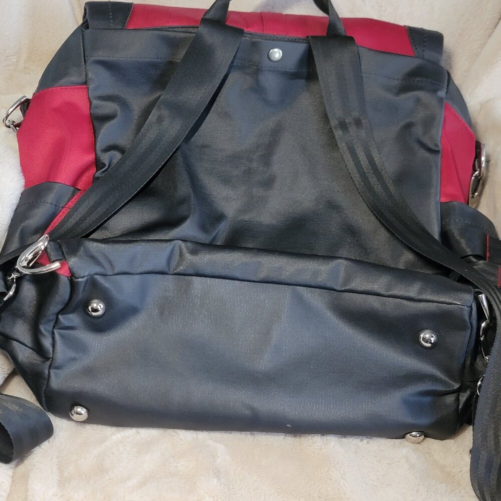 Rare Marvel Deadpool Convertible Backpack / Messe… - image 7